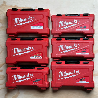 Milwaukee Drill Bit Box Wall Mounts (4 pack)